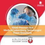 HAAD Pearson Vue Medical Laboratory Technologist Exam Questions