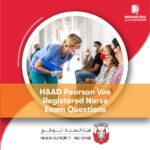 HAAD Pearson Vue Registered Nurse Exam Questions