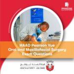 HAAD Pearso Vue Oral and Maxillofacial Surgery Exam Questions