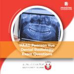 HAAD Pearson Vue Dental Radiology Exam Questions