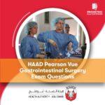 HAAD Pearson Vue Gastrointestinal Surgery Exam Questions