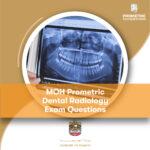 MOH Prometric Dental Radiology Exam Questions