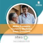 NHRA Prometric Geriatric Medicine Exam Questions