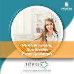 NHRA Prometric Nutritionist Exam Questions