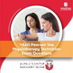 HAAD Pearson Vue Physiotherapy Technician Exam Questions