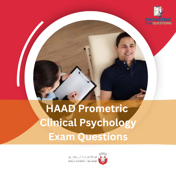 HAAD Pearson Vue Clinical Psychology Exam Questions