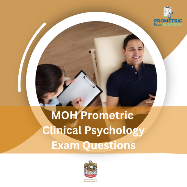 MOH Prometric Clinical Psychology Exam Question